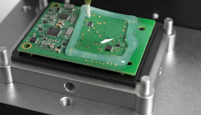 【电路板围坝灌封胶】研泰为电路板提供整体密封的全方位保护